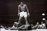 Unknown Artist - Muhammad Ali vs. Sonny Liston painting